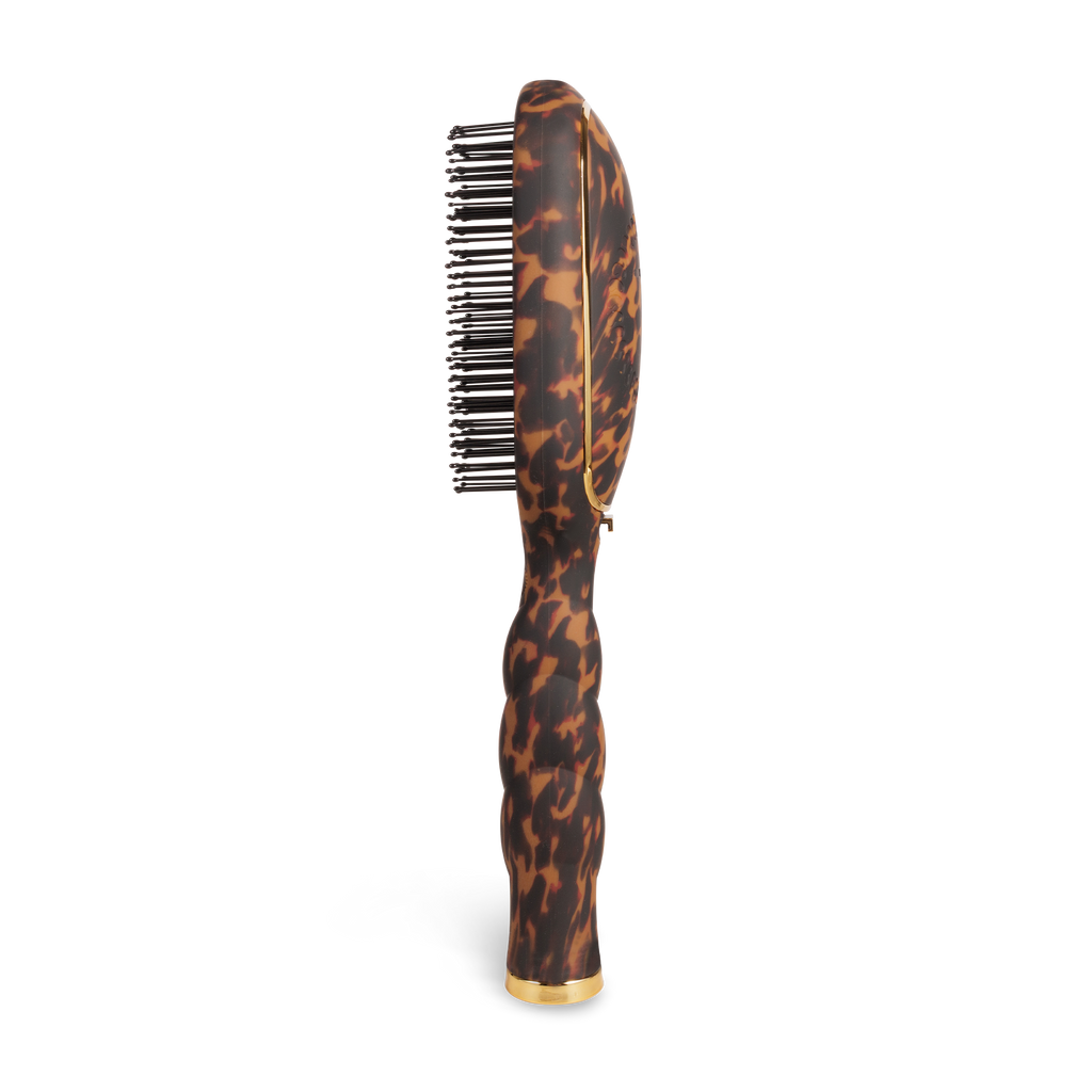 Teleties Detangler Hair Brush for Thick Hair - Tortoise