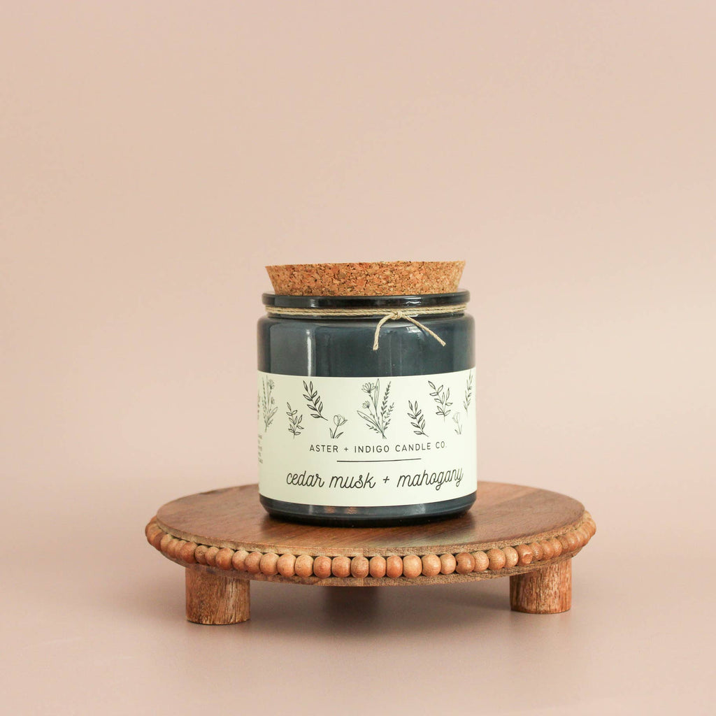 Cedar Musk + Mahogany | Soy Candle