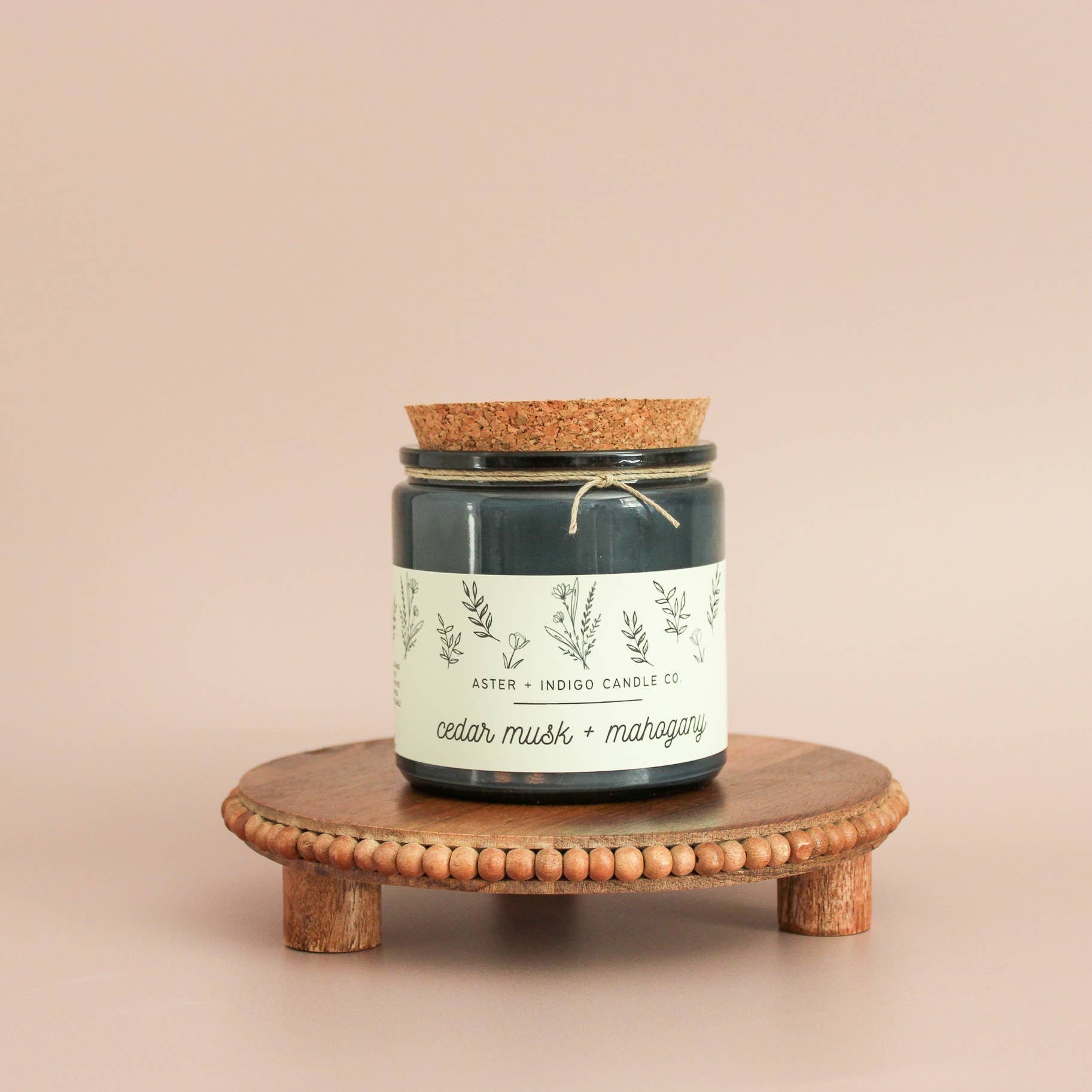Cedar Musk + Mahogany | Soy Candle