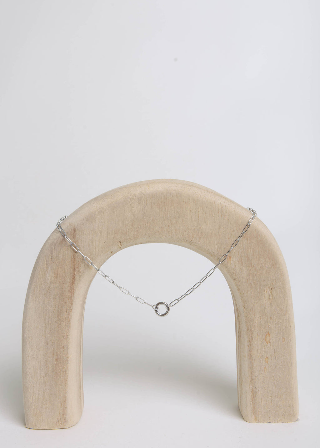 Open Ended Necklace - Silver