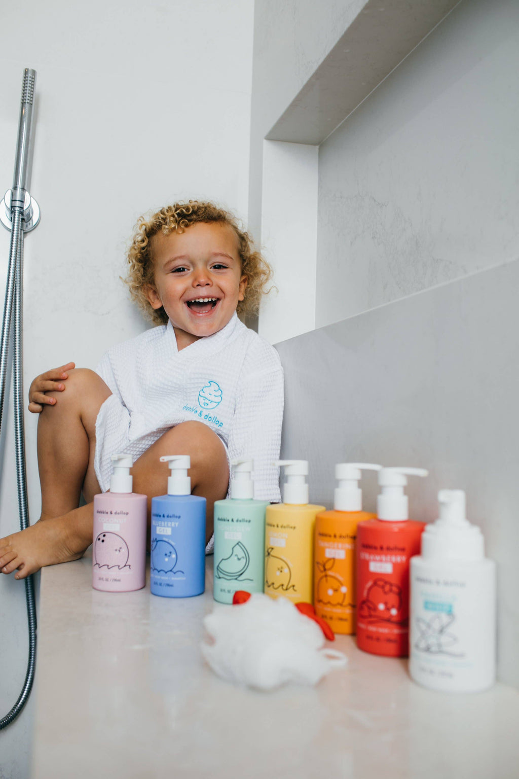 Tear-Free Shampoo, Body Wash, & Bubbles - Blueberry
