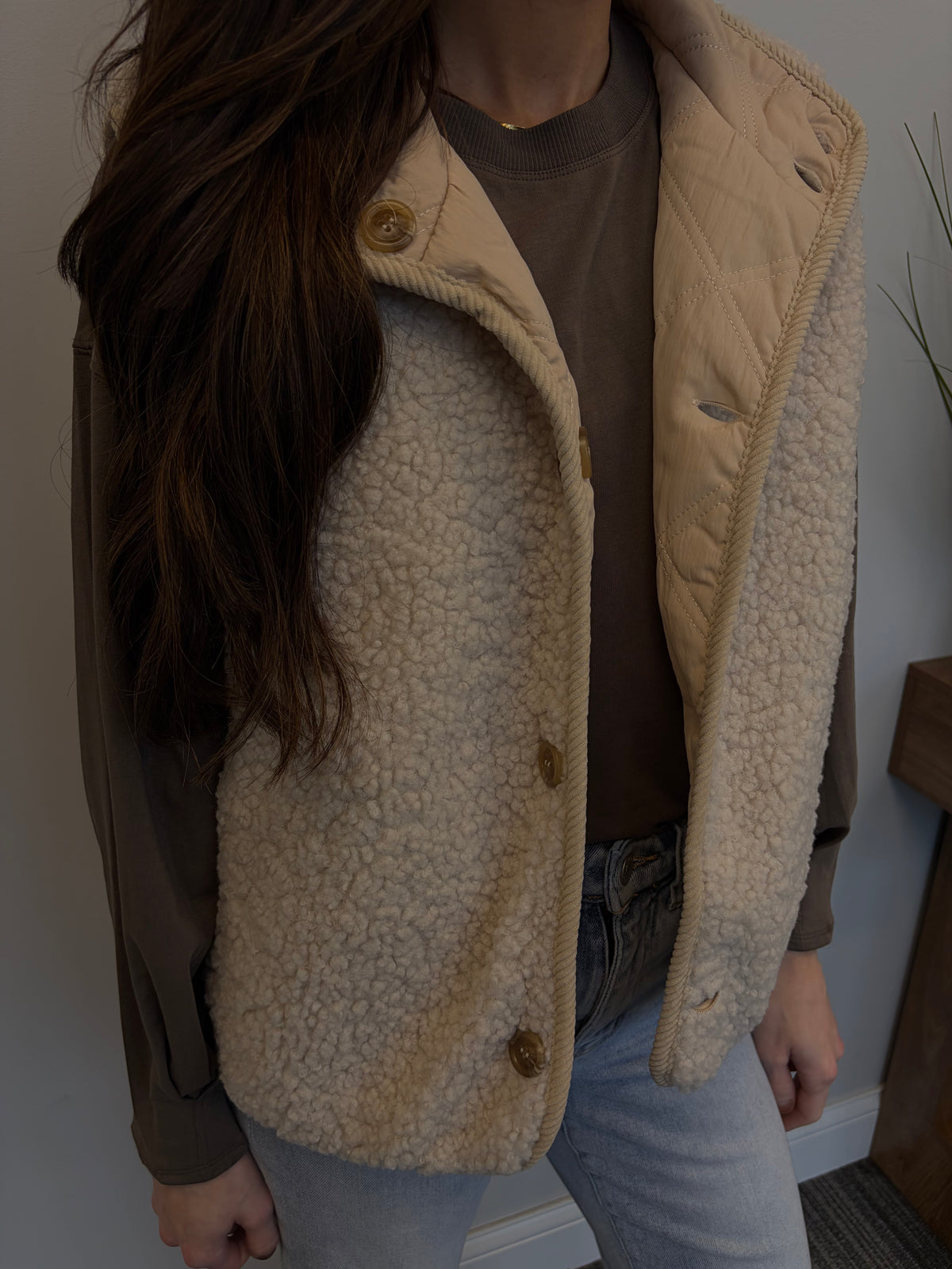 Spiced Cinnamon Reversible Vest
