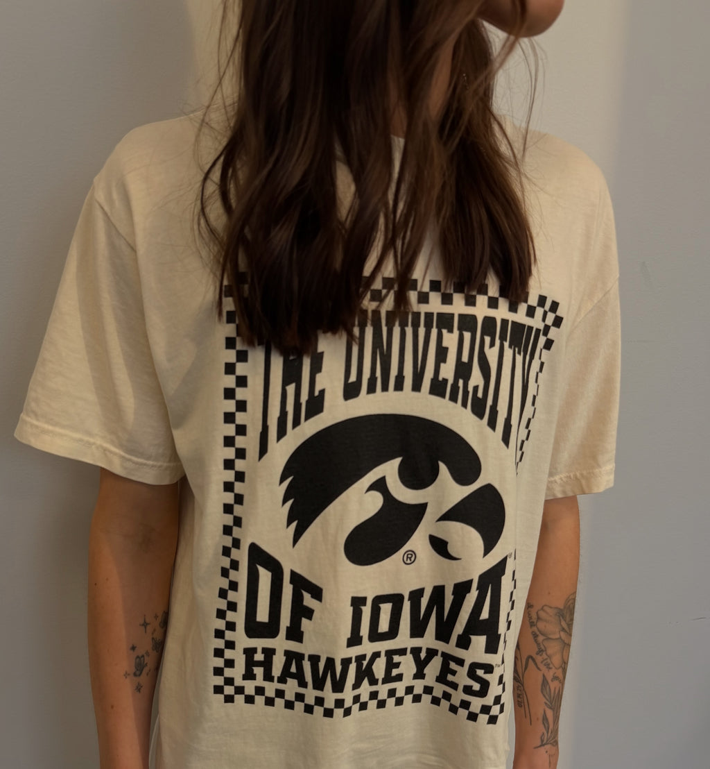 Hawkeyes Check Tee