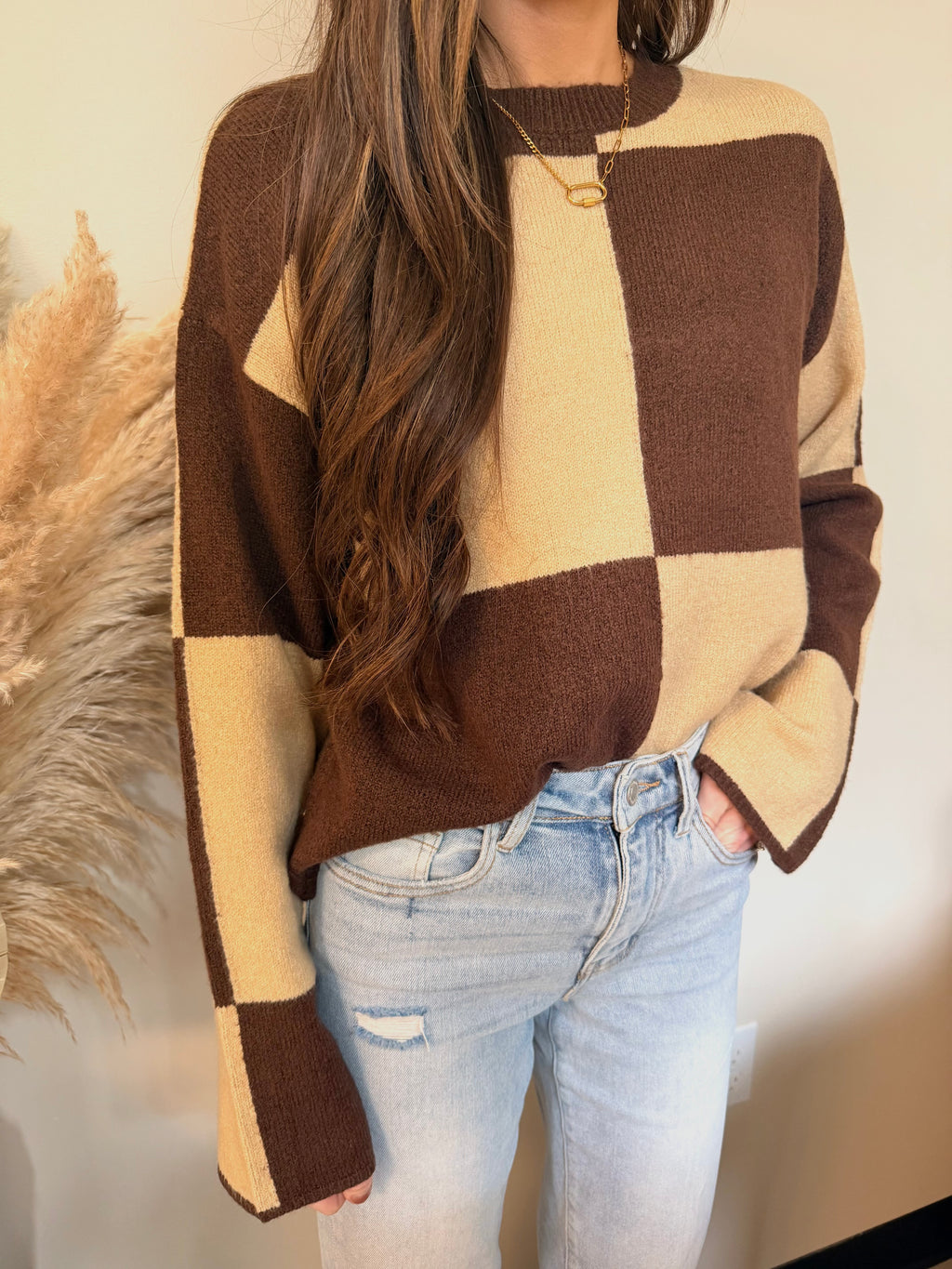 Checkmate Sweater