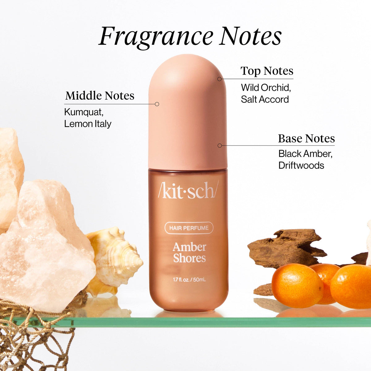 Kitsch Amber Shores Hair & Body Perfume Mist