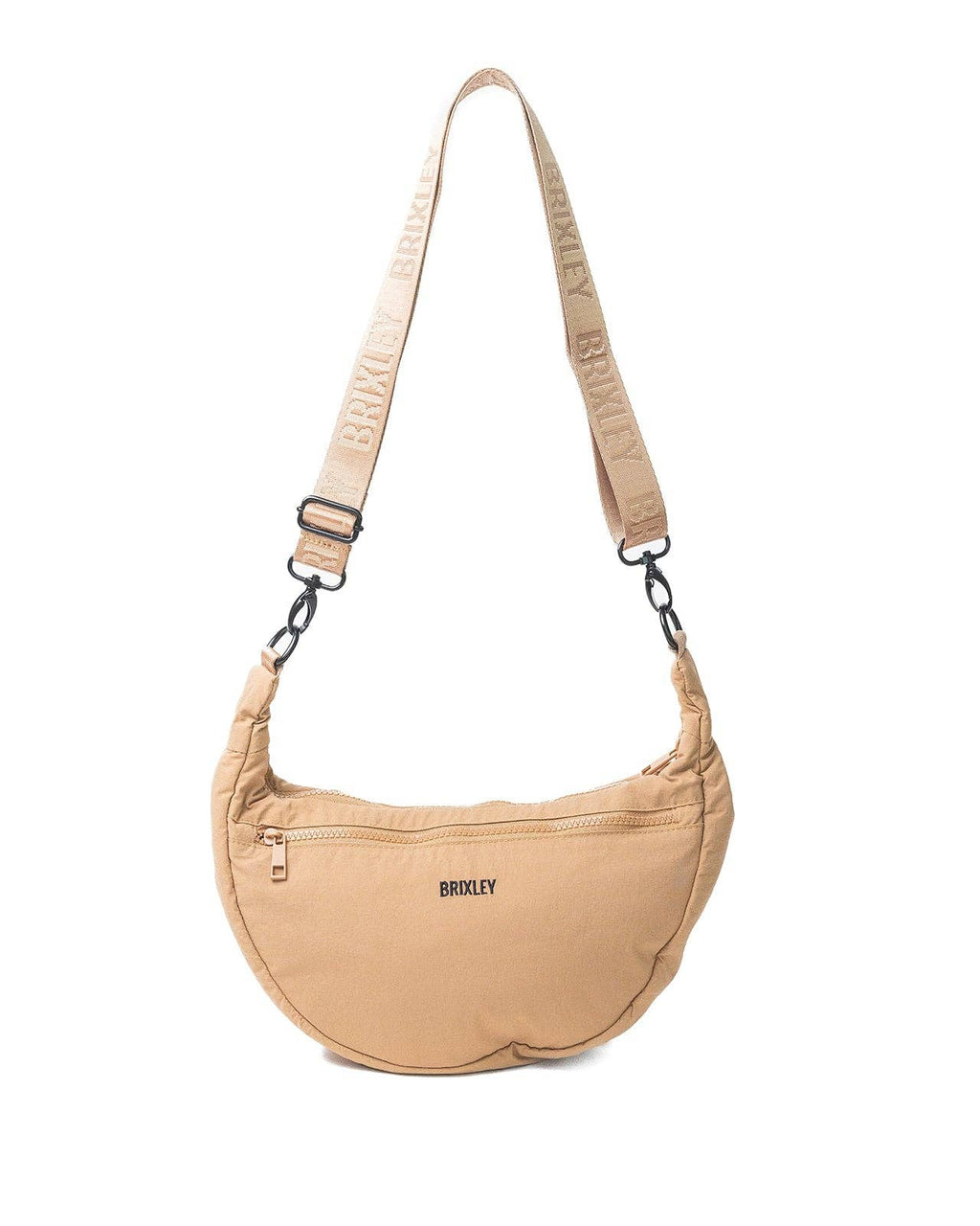 Brixley Caramel Crescent Bag