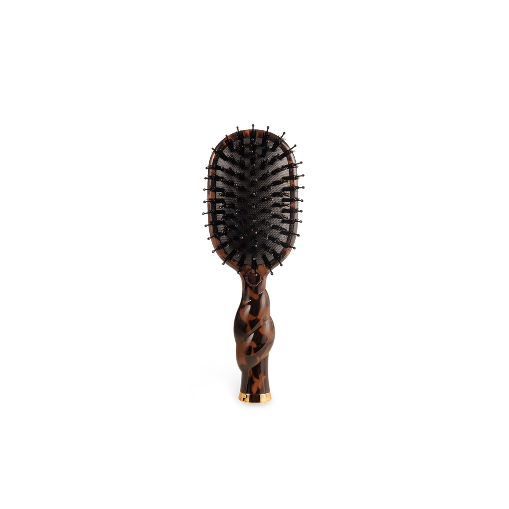 Teleties Mini Boar Brush | Tortoise