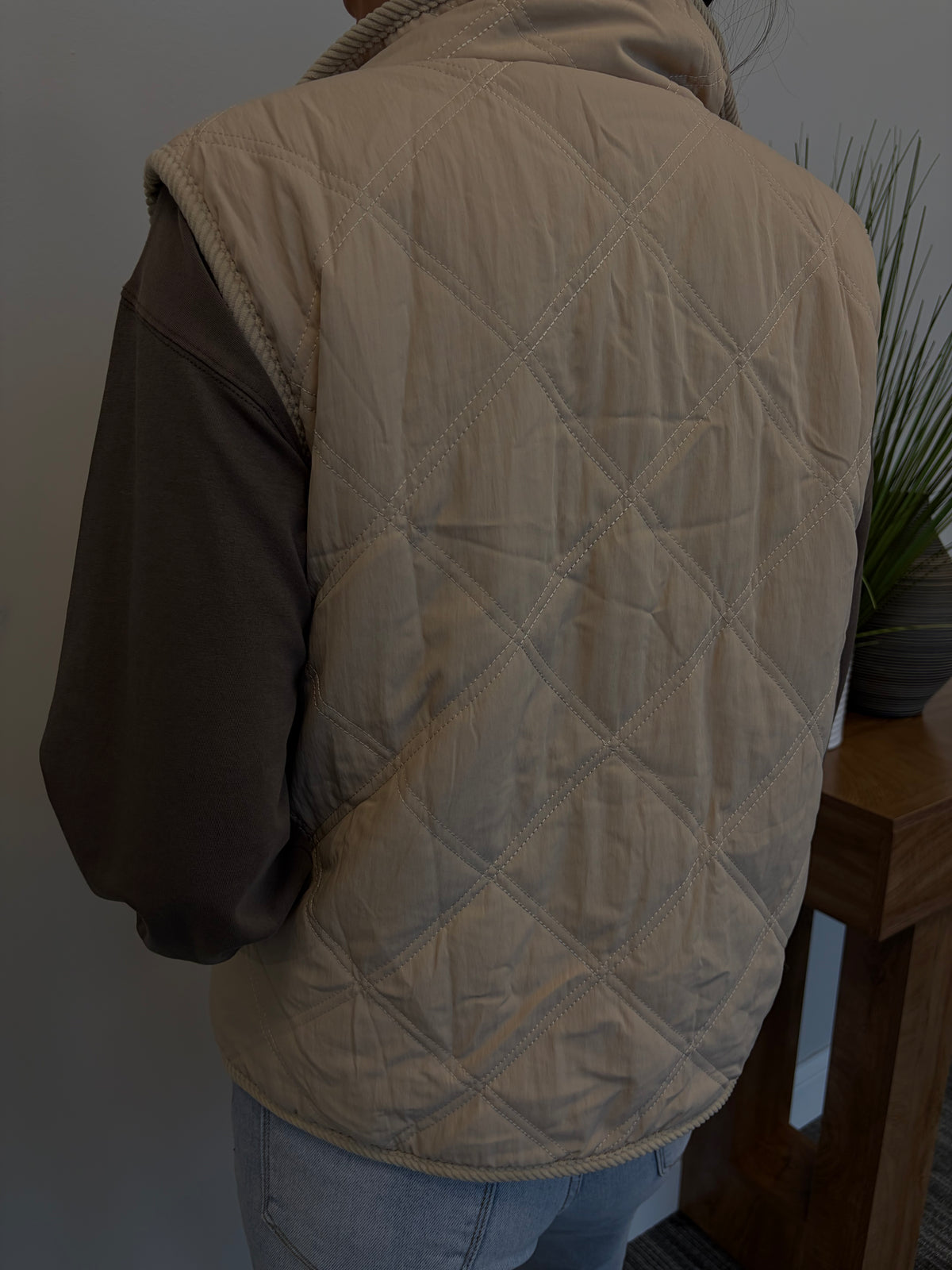 Spiced Cinnamon Reversible Vest
