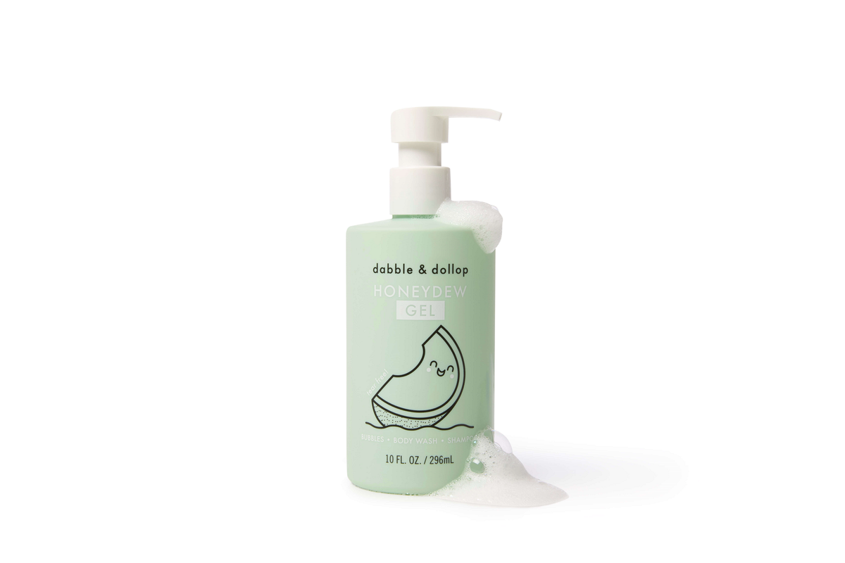 Tear-Free Shampoo, Body Wash, & Bubbles - Honeydew Melon