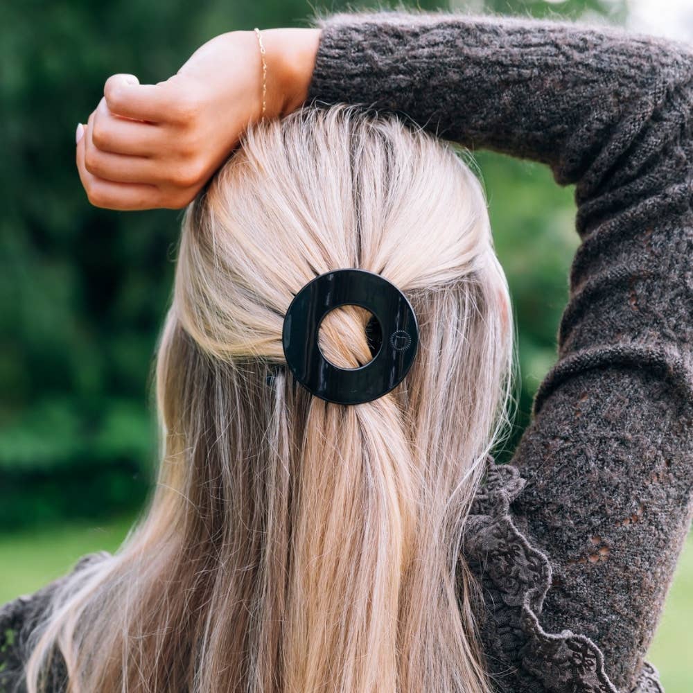 Teleties Flat Circle Hair Clip