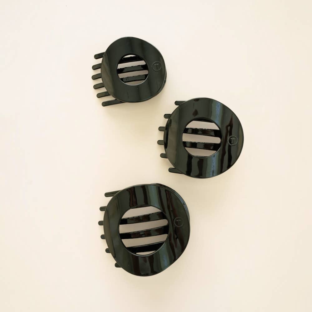 Teleties Flat Circle Hair Clip