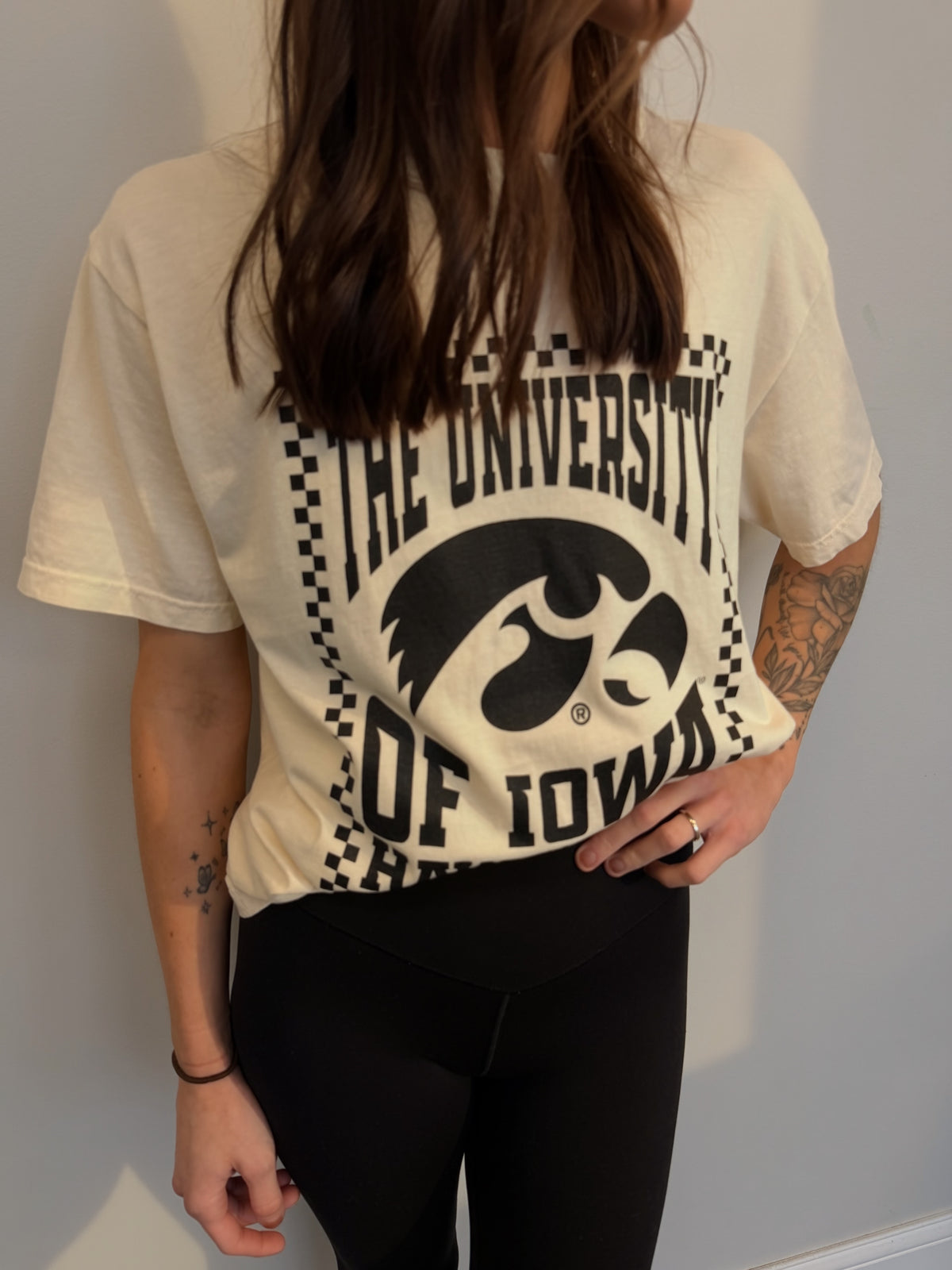 Hawkeyes Check Tee