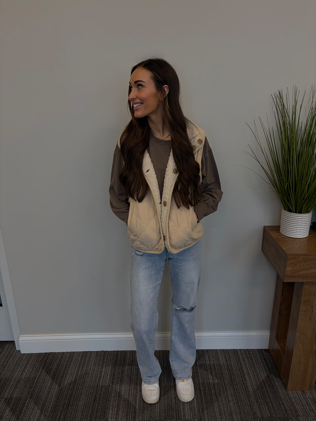 Spiced Cinnamon Reversible Vest