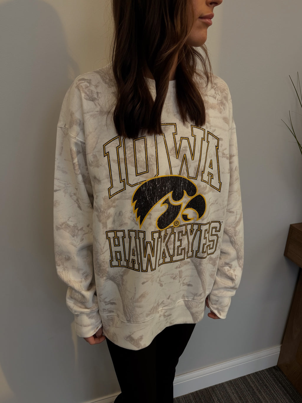 Hawkeyes Camo Pullover