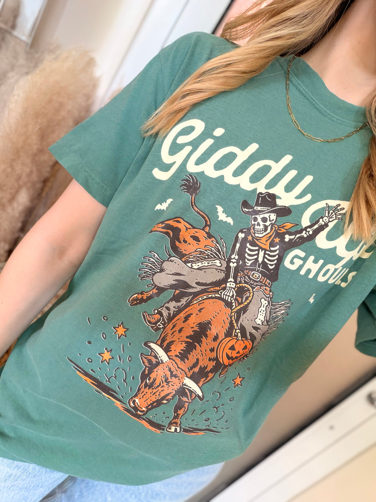 Giddy Up Ghouls Graphic Tee