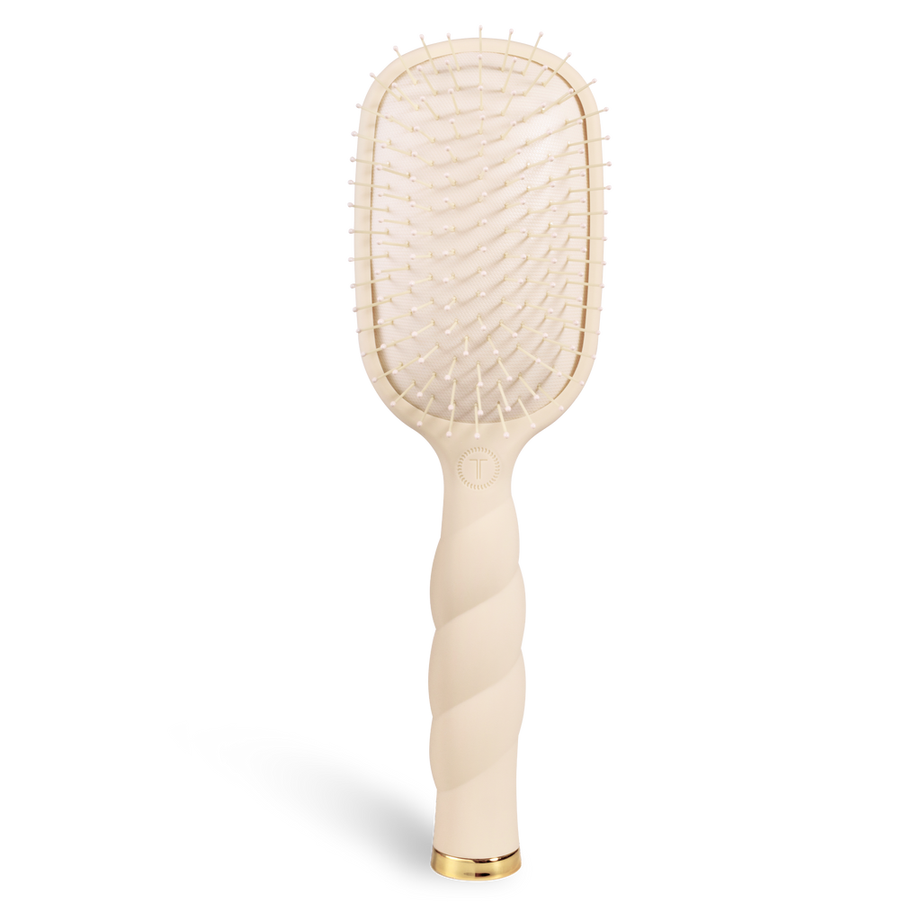 Teleties Detangler Hair Brush for Medium Hair - Tan