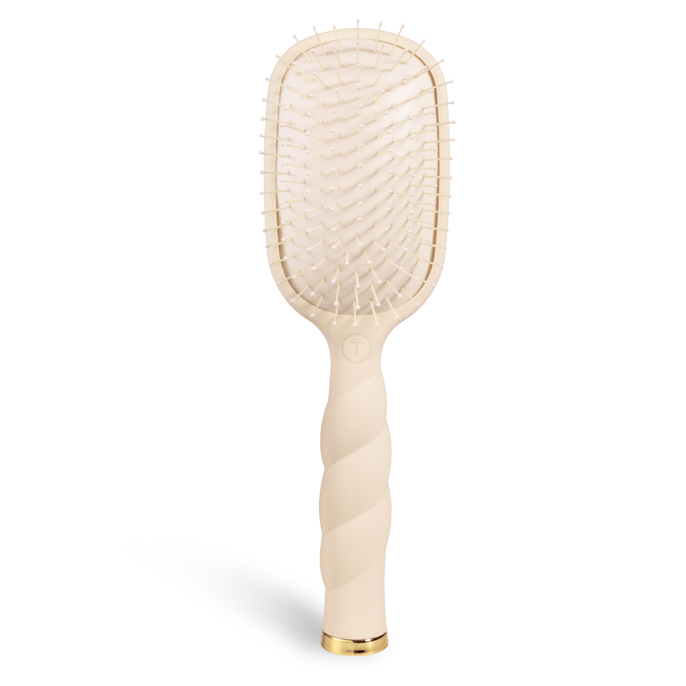 Teleties Detangler Hair Brush for Medium Hair - Tan