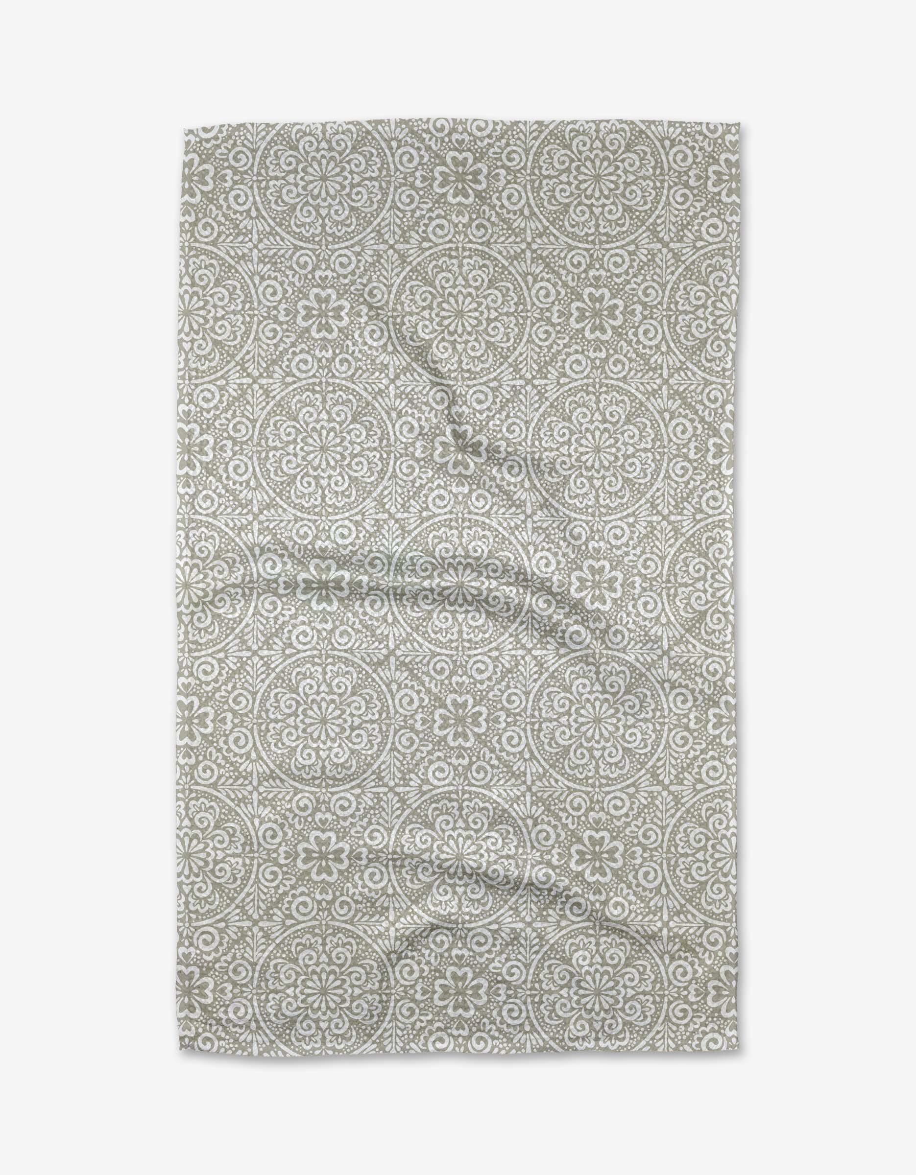 Geometry Boho Medallion Tea Towel
