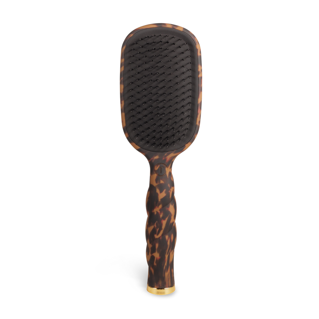 Teleties Detangler Hair Brush for Thick Hair - Tortoise