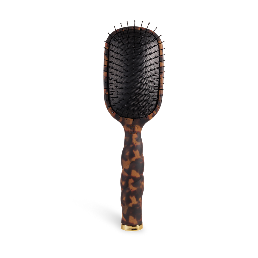 Teleties Detangler Hair Brush for Medium Hair - Tortoise