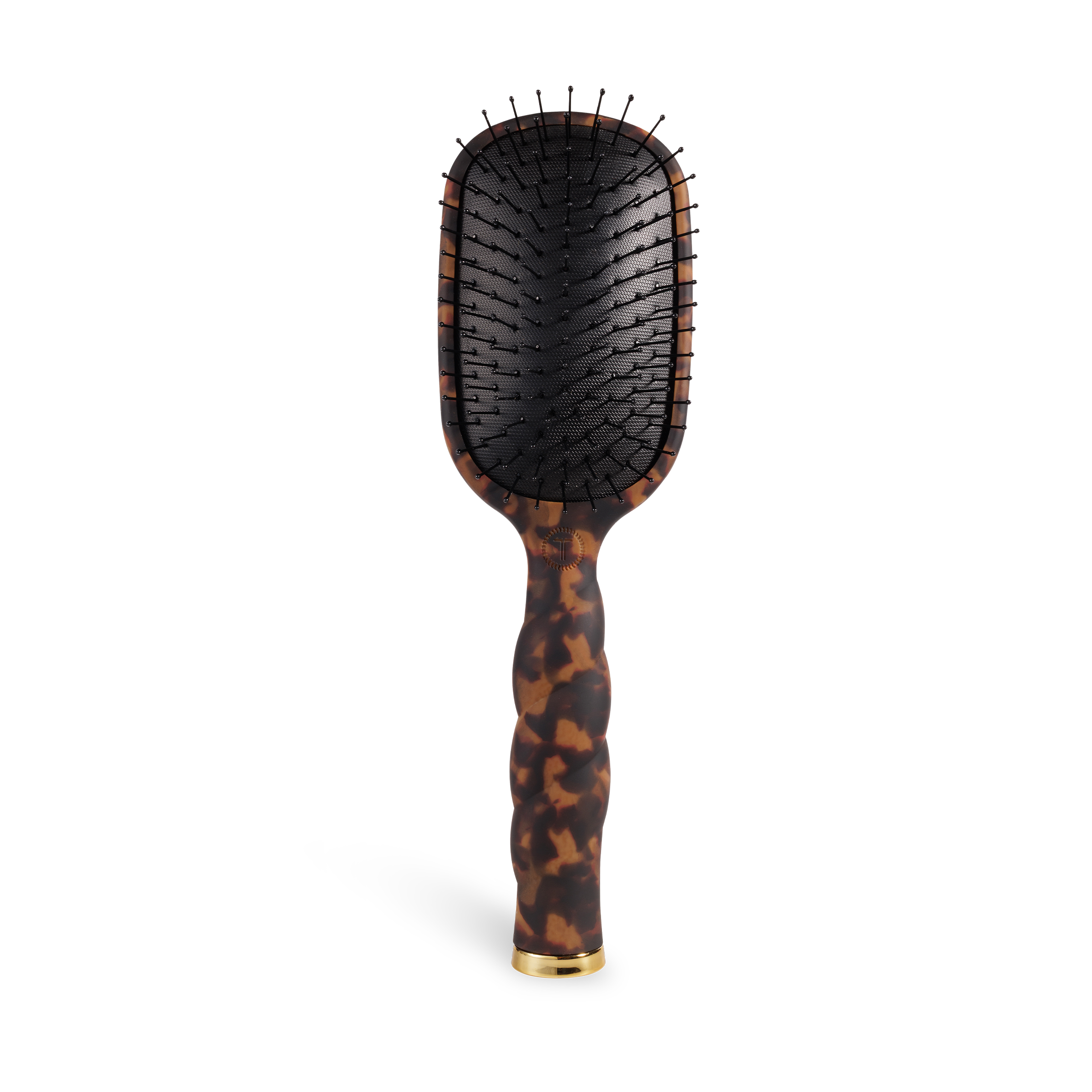 Teleties Detangler Hair Brush for Medium Hair - Tortoise