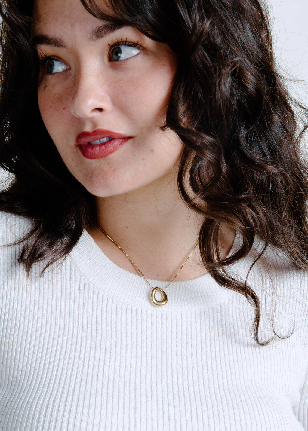 Defying Gravity Necklace - Gold
