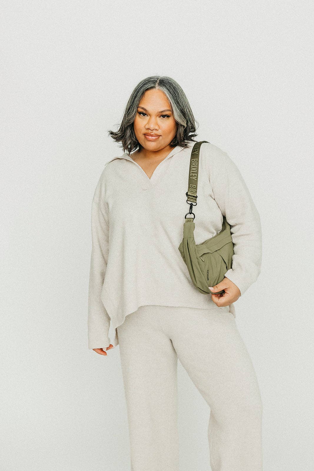 Brixley Basil Crescent Bag