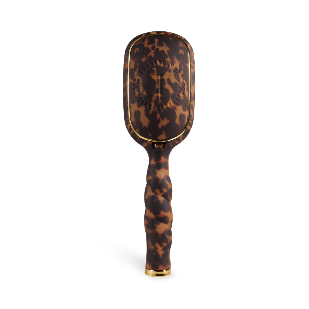 Teleties Detangler Hair Brush for Medium Hair - Tortoise