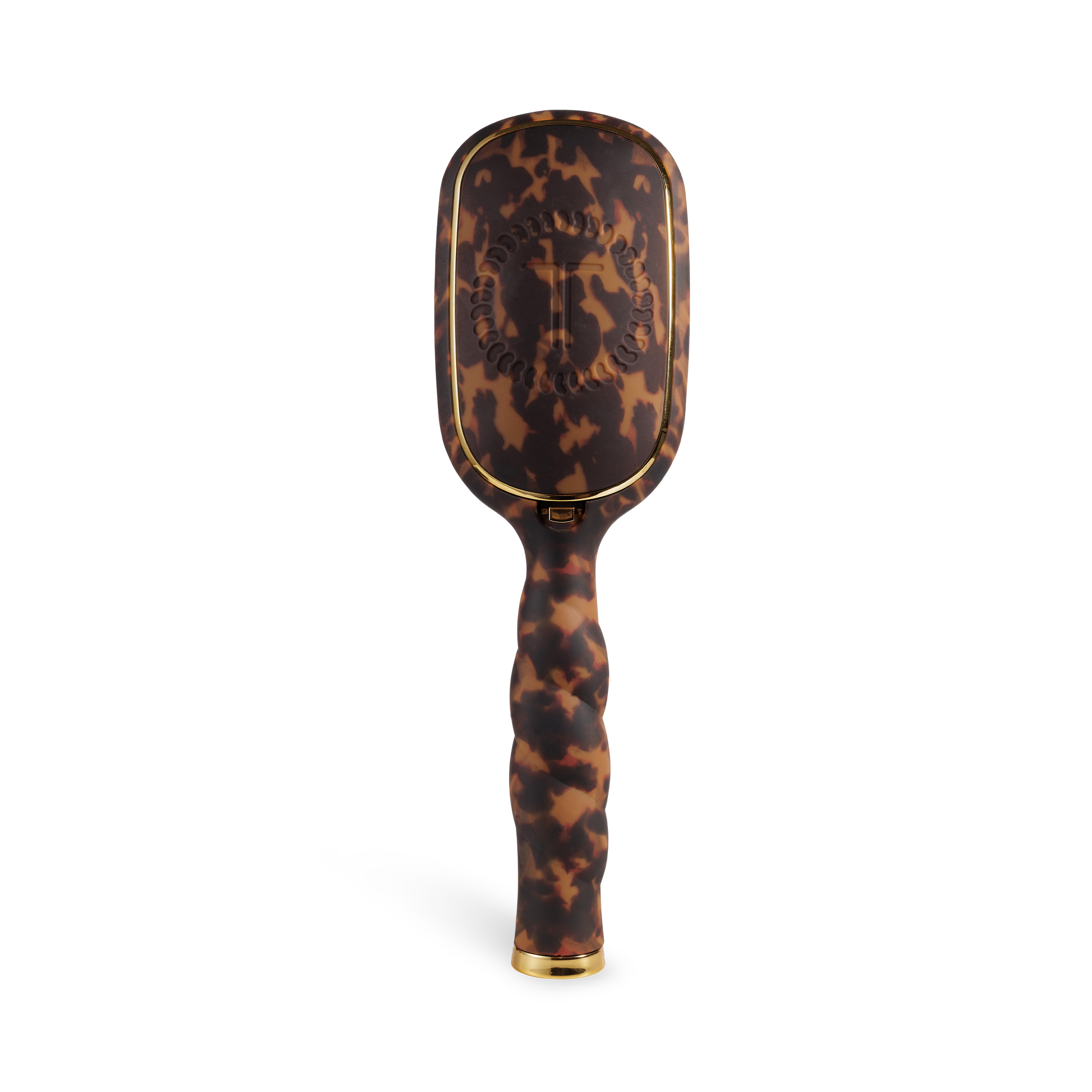 Teleties Detangler Hair Brush for Medium Hair - Tortoise
