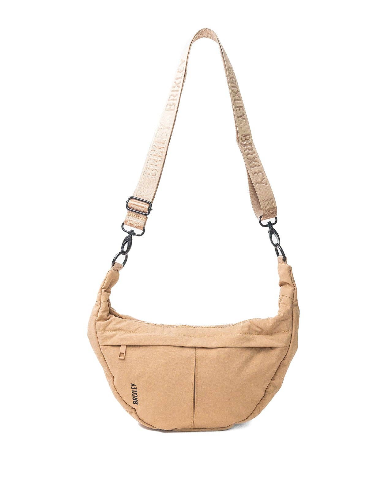 Brixley Caramel Crescent Bag