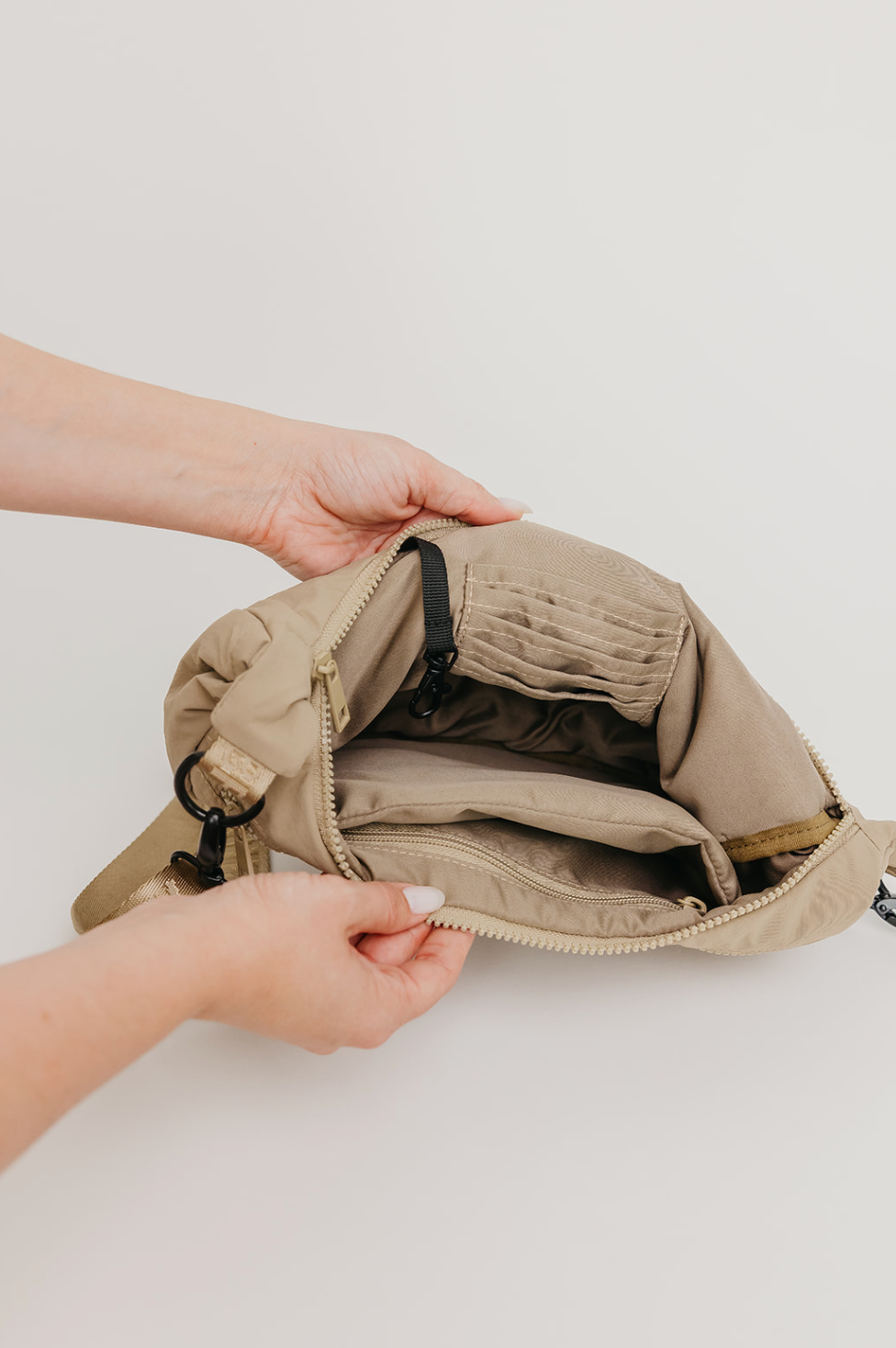 Brixley Sand Crescent Bag