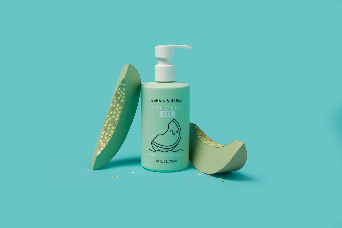 Tear-Free Shampoo, Body Wash, & Bubbles - Honeydew Melon