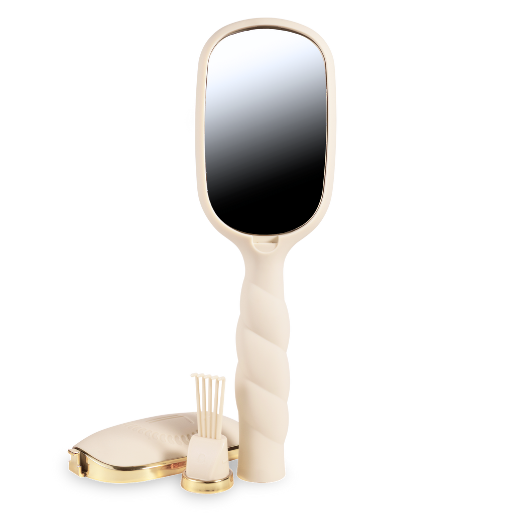 Teleties Detangler Hair Brush for Medium Hair - Tan