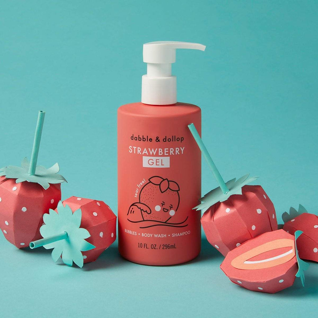 Tear-Free Shampoo, Body Wash & Bubbles - Strawberry