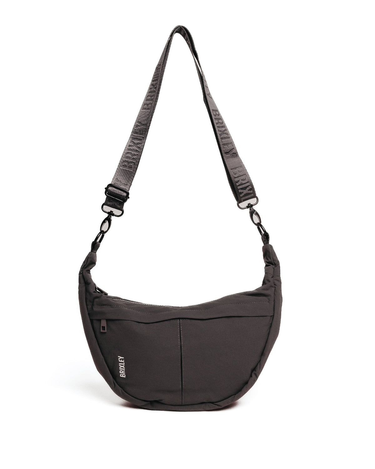 Brixley Gray Crescent Bag