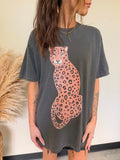 Rosemary Leopard Tee