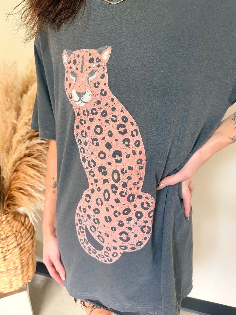 Rosemary Leopard Tee
