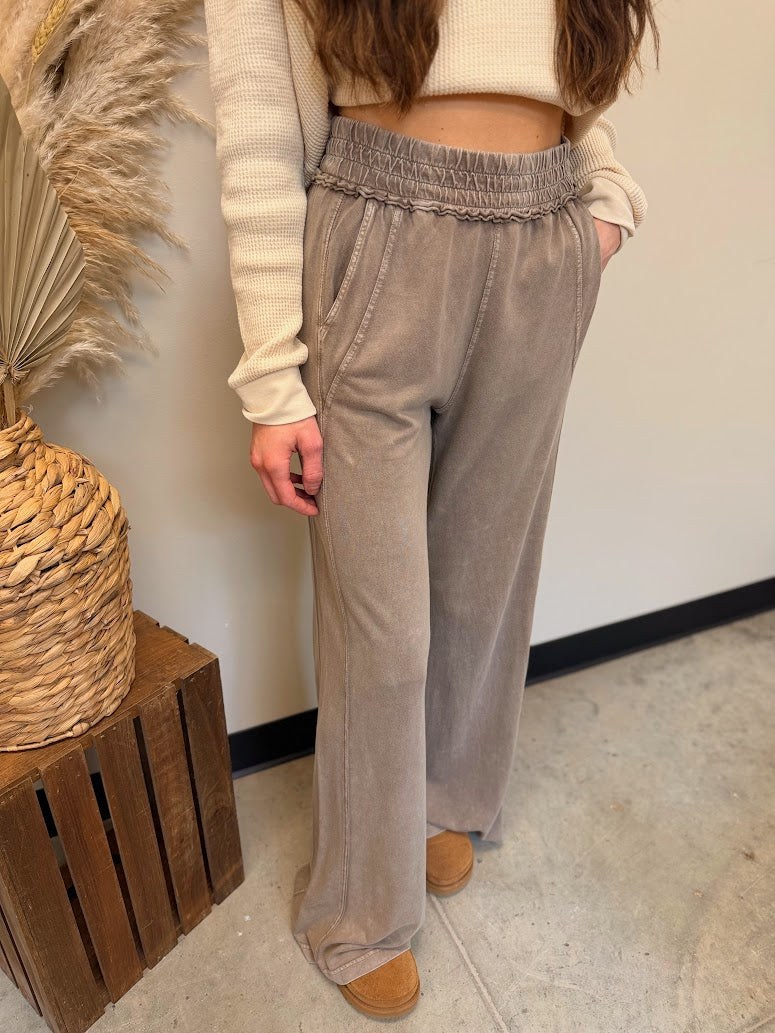 Sunday Morning Wide Leg Pants